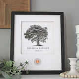 Family Tree Wedding CoinArt