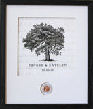 Family Tree Wedding CoinArt
