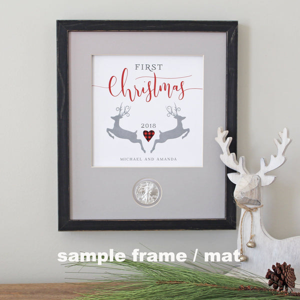 Merry Christmas Deer CoinArt