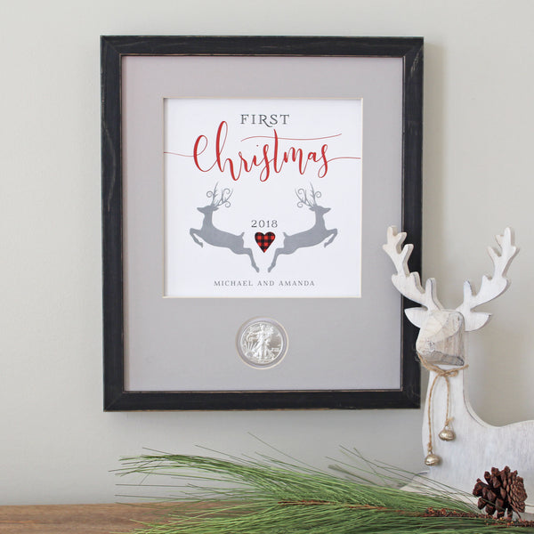 First Christmas Deer CoinArt
