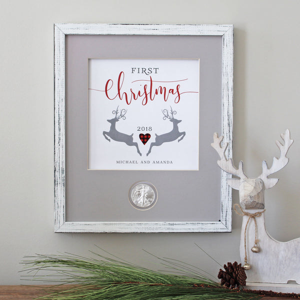 First Christmas Deer CoinArt