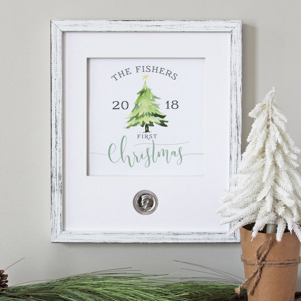 First Christmas Tree CoinArt