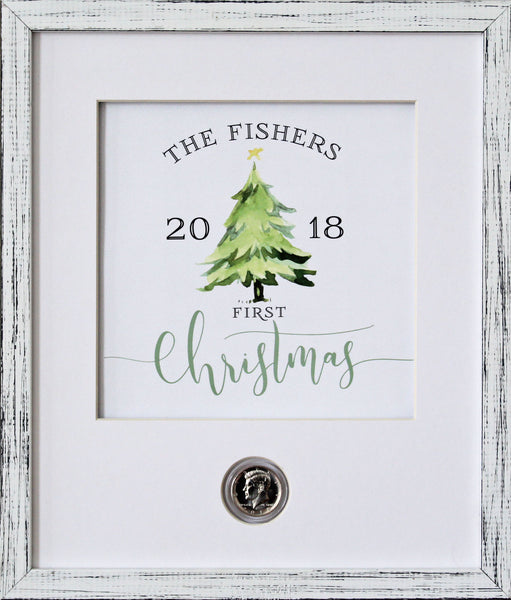 First Christmas Tree CoinArt