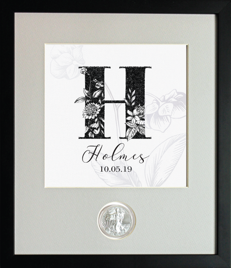 Farmhouse Wreath Birthday CoinArt