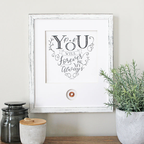 You Will Forever Be My Always CoinArt