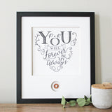 You Will Forever Be My Always CoinArt