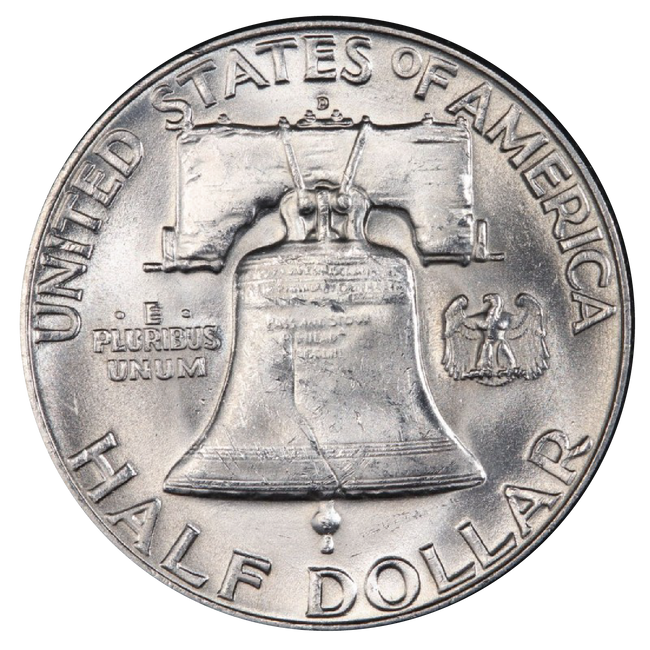 1952 / Benjamin Franklin Silver Half Dollar