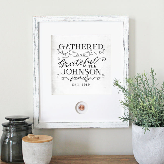 Gathered and Grateful CoinArt