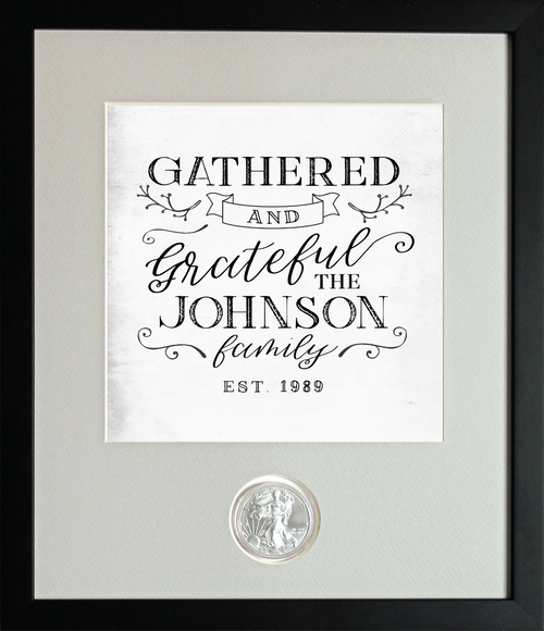 Gathered and Grateful CoinArt