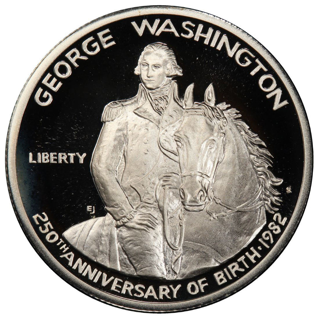 1982 / George Washington Commemorative Proof Silver Half Dollar