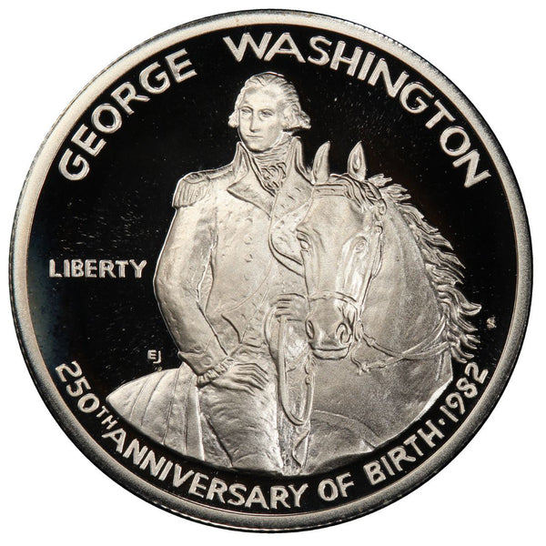 1982 / George Washington Commemorative Proof Silver Half Dollar
