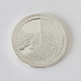 2010 / America the Beautiful Deep Cameo Silver Proof Quarter  / Grand Canyon National Park