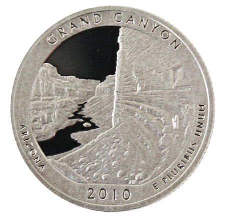 2010 / America the Beautiful Quarter Silver Gem Proof  / Hot Springs National Park