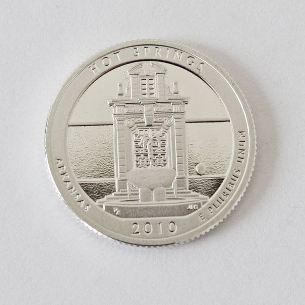 2010 / America the Beautiful Quarter Silver Gem Proof  / Hot Springs National Park