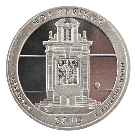 2014 / America the Beautiful Quarter BU / Great Smoky Mountains National Park