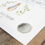 Peter Rabbit Nursery CoinArt / Blue