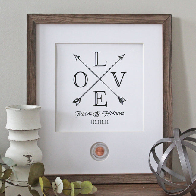 LOVE Anniversary CoinArt / Color Choices