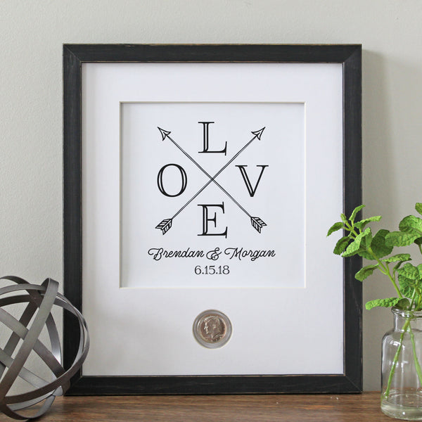 LOVE Wedding CoinArt / Color Choices