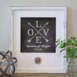 LOVE Wedding CoinArt / Color Choices