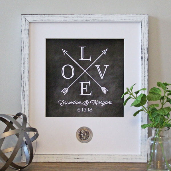 LOVE Wedding CoinArt / Color Choices