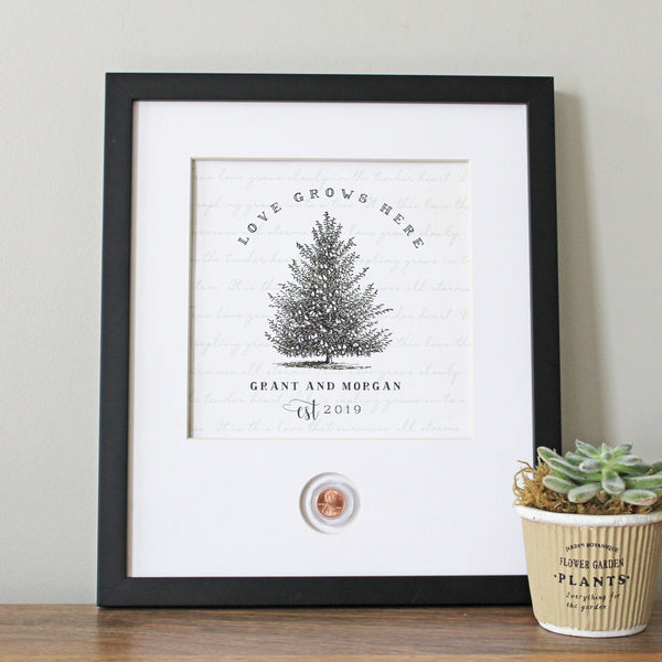 Love Grows Here CoinArt