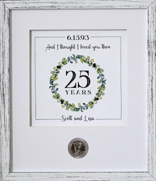 Love you Anniversary CoinArt