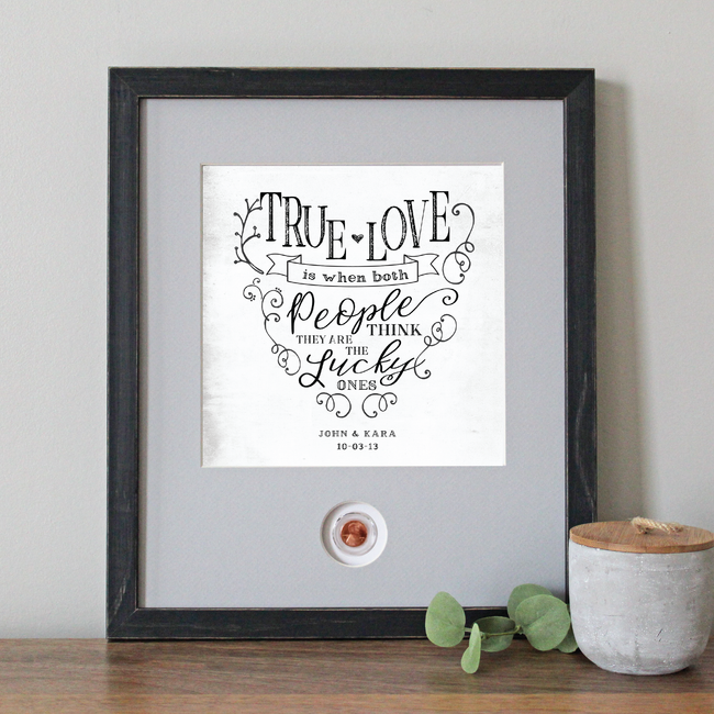 Lucky in Love CoinArt