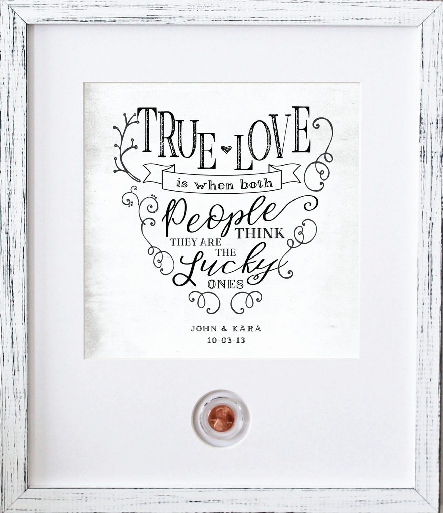 Lucky in Love CoinArt
