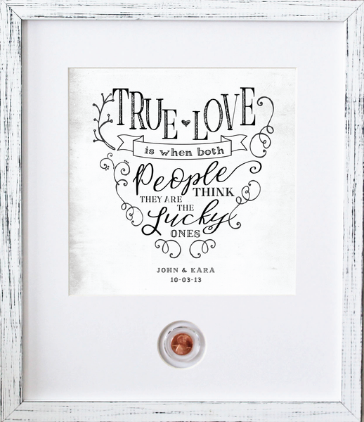Lucky in Love CoinArt