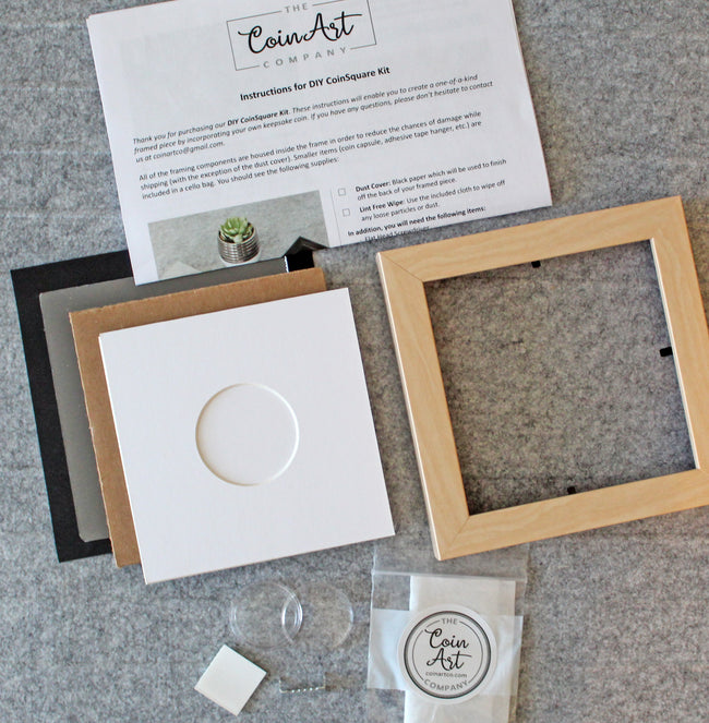 Modern Maple DIY CoinSquare Kit