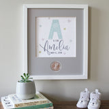 Monogram Baby CoinArt / Color Choices