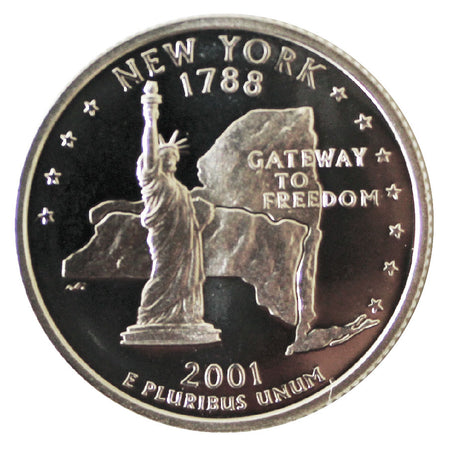 2001 / State Quarter BU / North Carolina