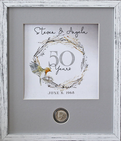 Our Nest Anniversary CoinArt