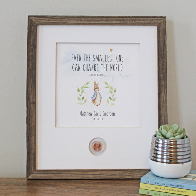 Peter Rabbit Nursery CoinArt / Blue