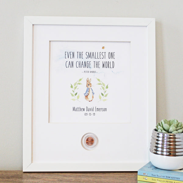 Peter Rabbit Nursery CoinArt / Blue