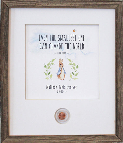 Peter Rabbit Nursery CoinArt / Blue