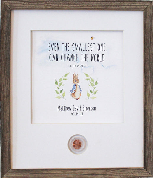 Peter Rabbit Nursery CoinArt / Blue