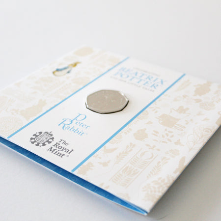 Peter Rabbit Nursery CoinArt / Blue