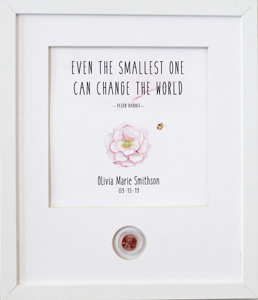 Peter Rabbit Nursery CoinArt / Pink