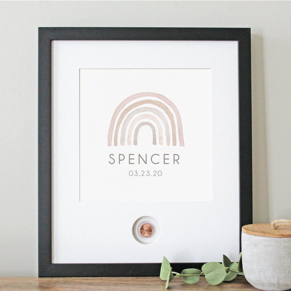 Rainbow Baby CoinArt / Color Choices