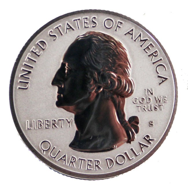 2018 / America the Beautiful Quarter Silver Reverse Proof / Pictured Rocks National Lakeshore