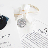 Zodiac Silver Coin and Mini Print