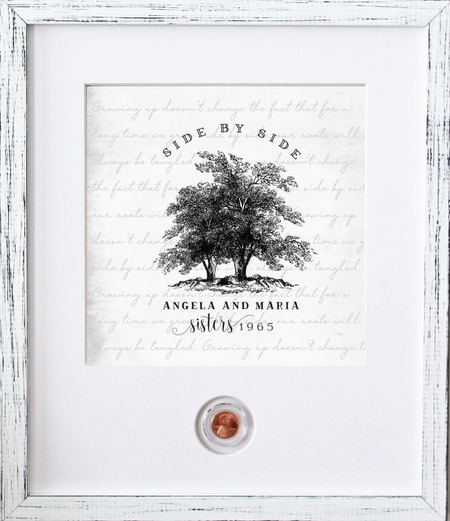 Farmhouse Wreath Birthday CoinArt