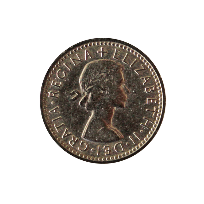 British Sixpence