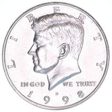 1998 / Kennedy BU Half Dollar