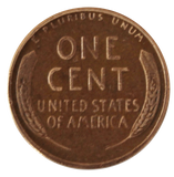 1958 / Lincoln Wheat Penny / Buffed