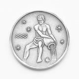 Aquarius Zodiac Constellation CoinArt
