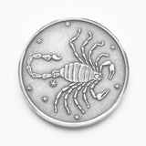 Zodiac Silver Coin and Mini Print