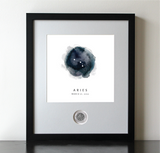 Aries Zodiac Constellation CoinArt