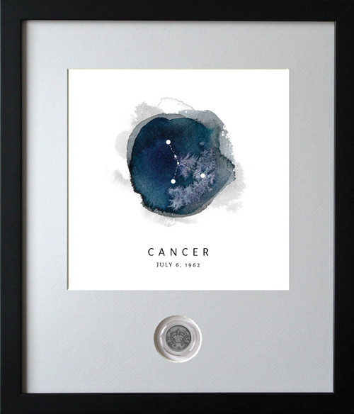Cancer Zodiac Constellation CoinArt